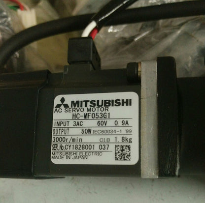 Used Mitsubishi servo motor HC-MF053G1 – In Good Condition - MITSUBISHI