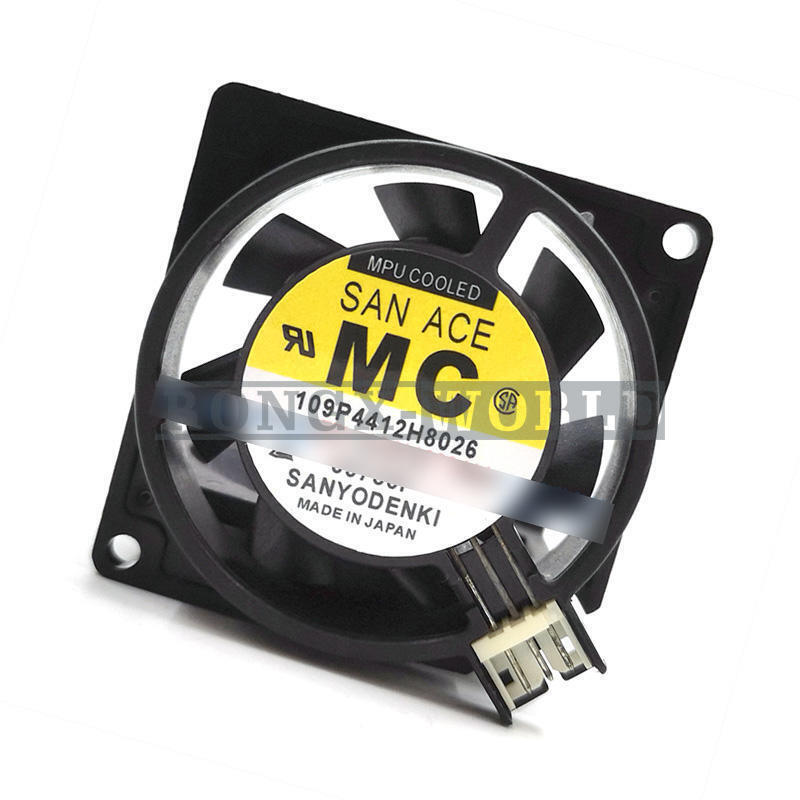 109P4412H8026 12V 0.07A Cooling Fan - ONE SANYO DENKI