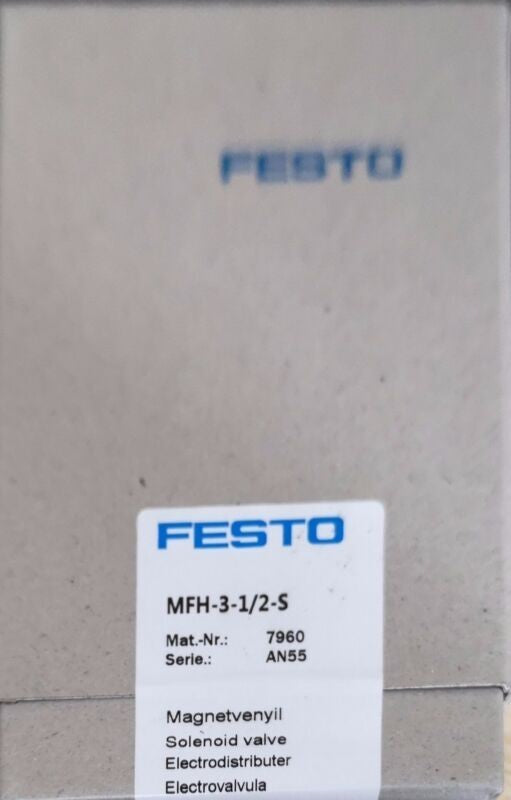 1PC Festo MFH-3-1/2-S 7960 Solenoid Valve
