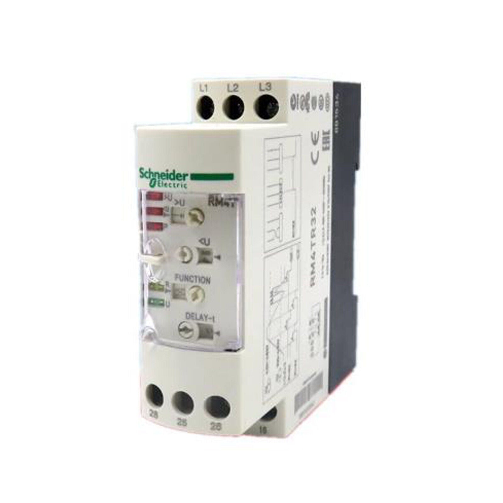 SCHNEIDER RM4TR32 In-Box Motor 220VAC 15A 50Hz 2.2kW - SCHNEIDER