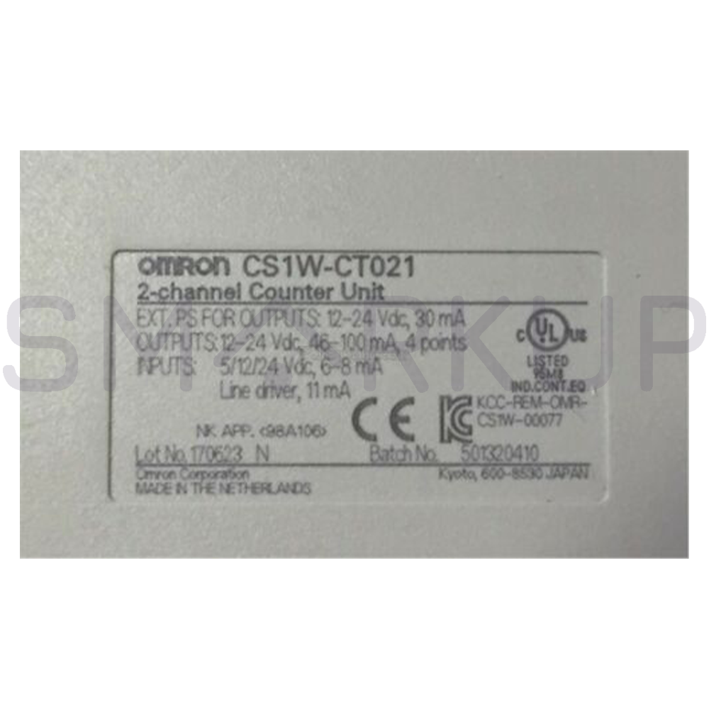 new In Box OMRON CS1W-CT021 High-speed Counter - OMRON