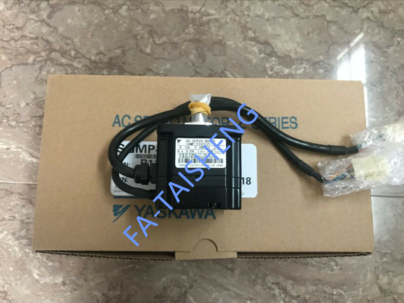 1PC YASKAWA AC SERVO MOTOR SGMP-01U312S