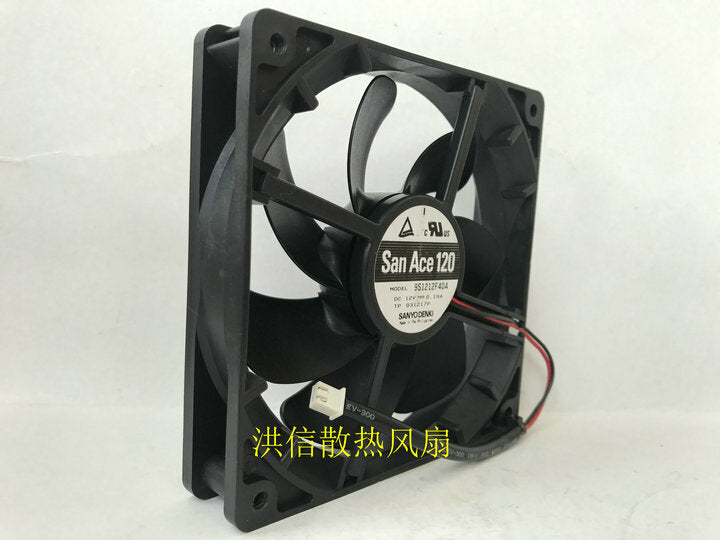 1pcs San Ace120 12025 9S1212F404 DC12V 0.19A 12CM Silent Cooling Fan 2pin