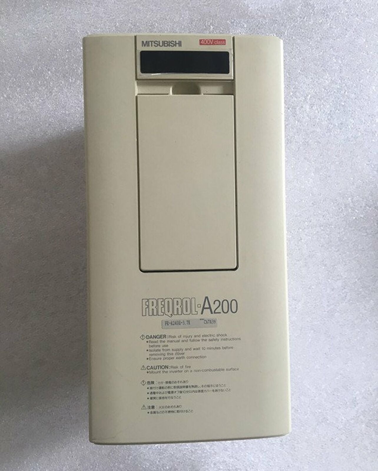 Used Mitsubishi FR-A240E-3.7K Inverter 380V 3.7KW Good Condition - MITSUBISHI