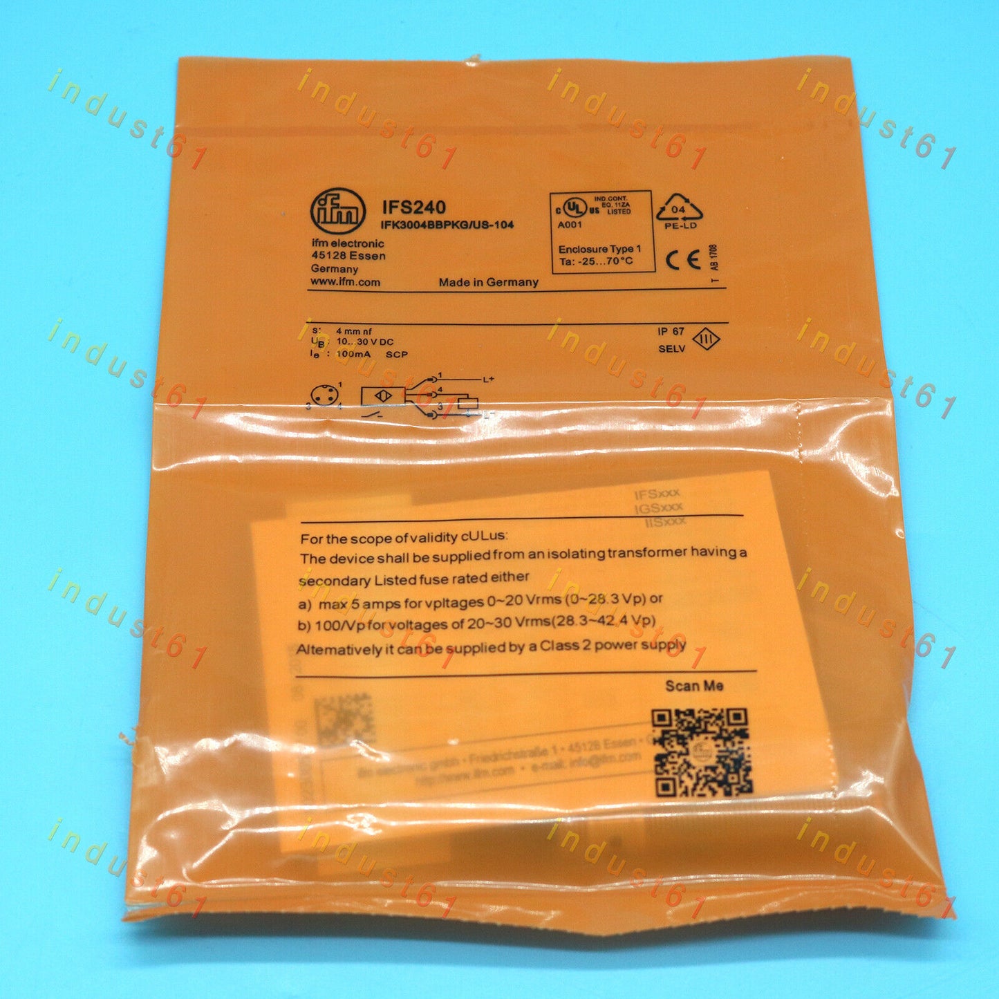 New 1PCS For IFM IFS240 Proximity Switch Sensor – Fast Delivery - IFM