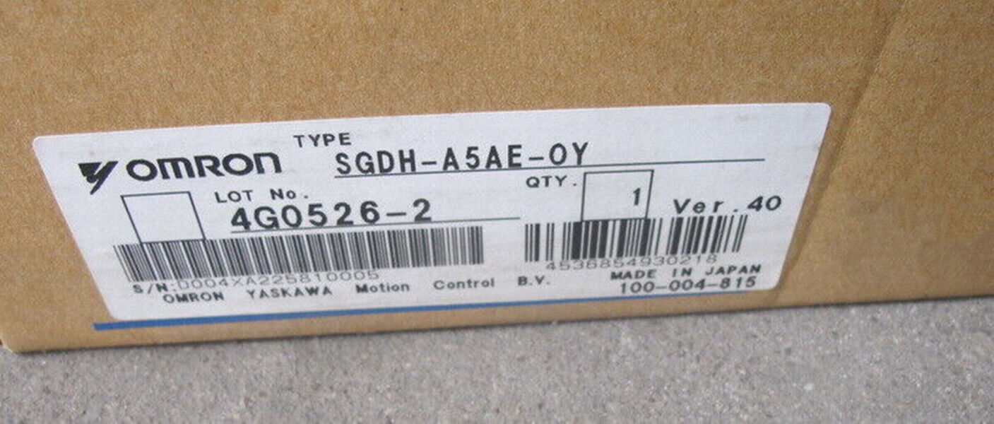 1PC Yaskawa SGDH-A5AE-OY Servo Drive - YASKAWA