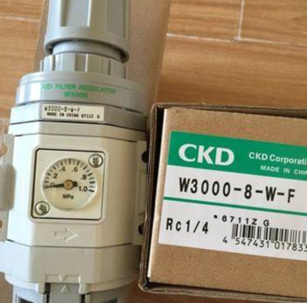 new  CKD w3000-8-w-f Filter Regulator 0.05-0.85MPa CKD