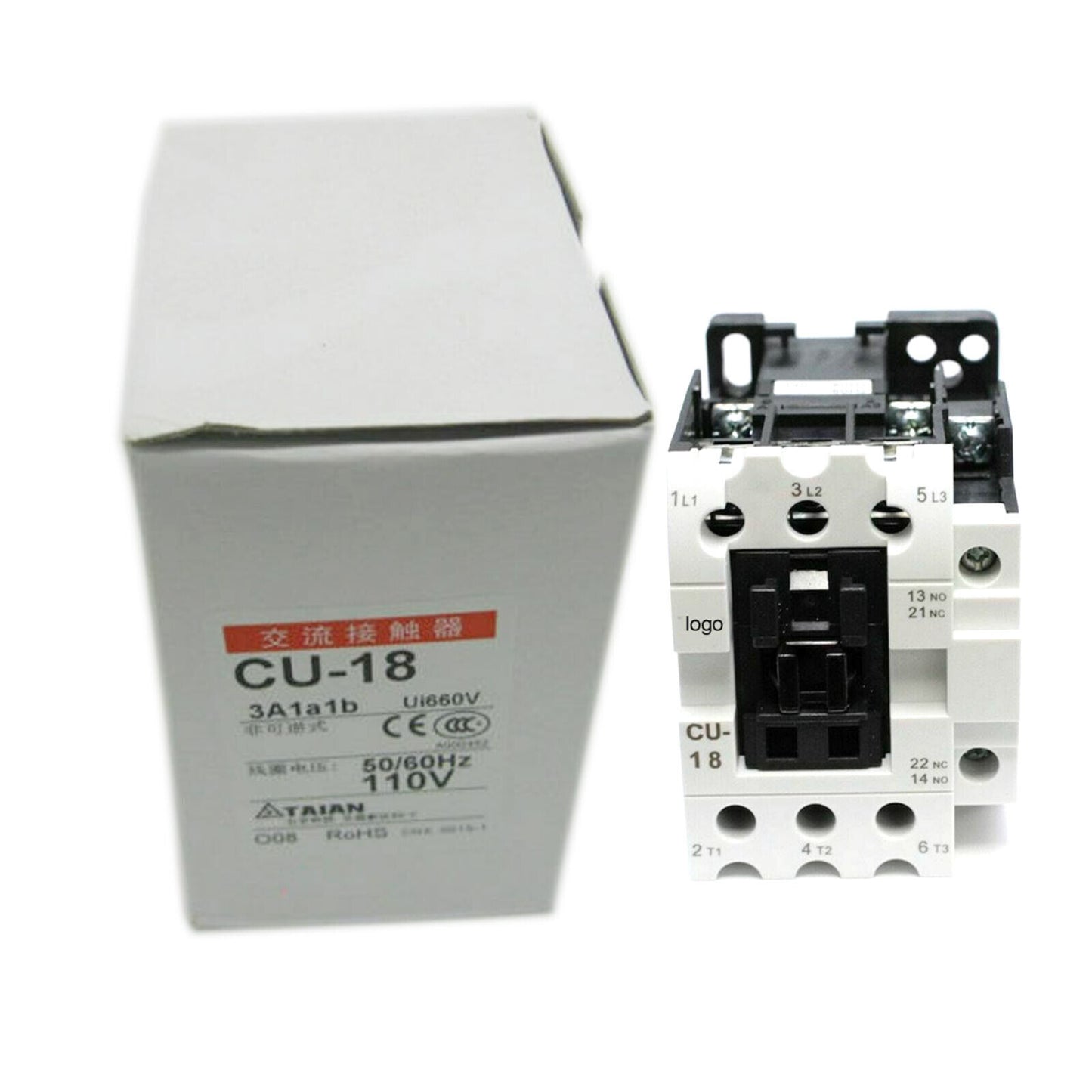 TECO CU-18 Contactor AC110V – High-Quality Part - TECO