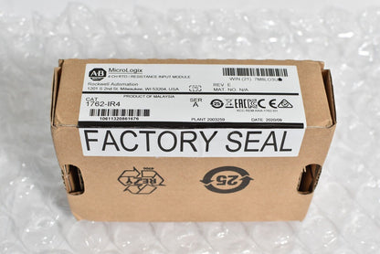 Allen-Bradley MicroLogix 4 Point Module 1762IR4 New Factory Sealed - ALLEN-BRADLEY