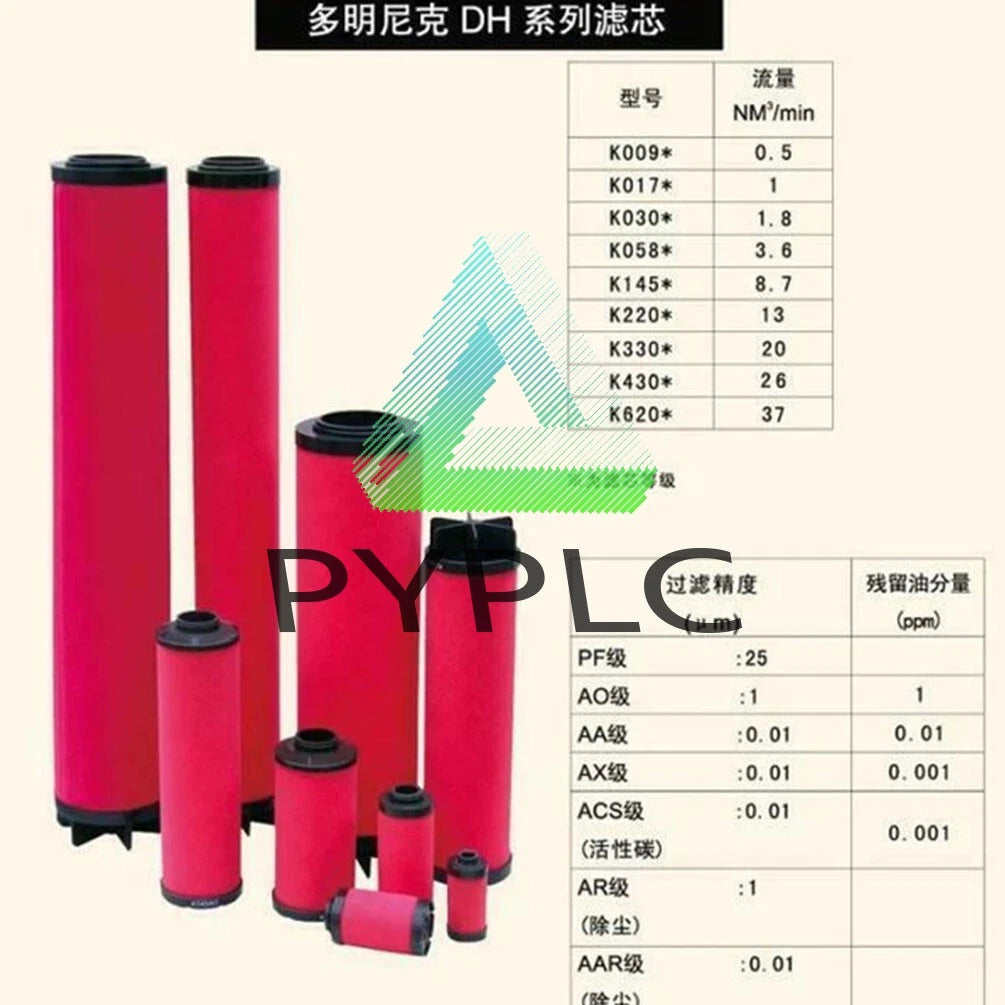 K017AO K017AA K017AR Replacement Filter Element for Domnick Hunter