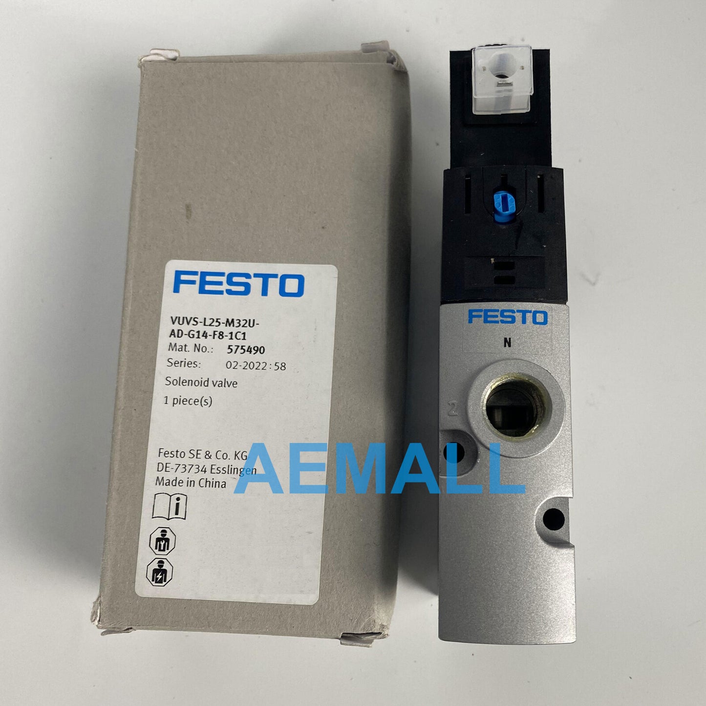 1pcs FESTO VUVS-L25-M32U-AD-G14-F8-1C1 575490 575486 Solenoid Valve