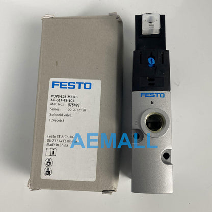 1pcs FESTO VUVS-L25-M32U-AD-G14-F8-1C1 575490 575486 Solenoid Valve