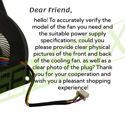 Laptop 1 FAN For Tongfang GM7AG0M EGC-80111S1-0AH THER7GM7A0-2911 4PIN DC5V 2.5W
