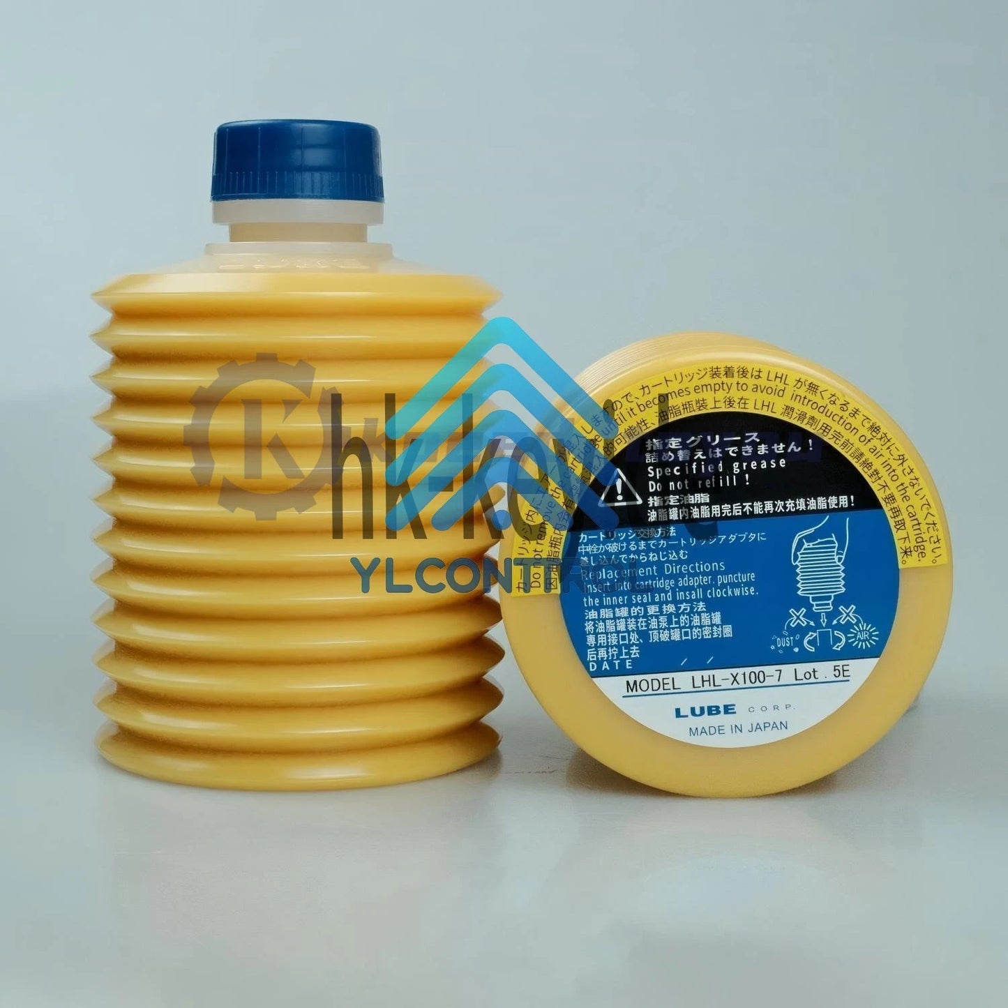 LHL-X100-7 Grease Cartridge (700g) Yellow Replacement from Japan