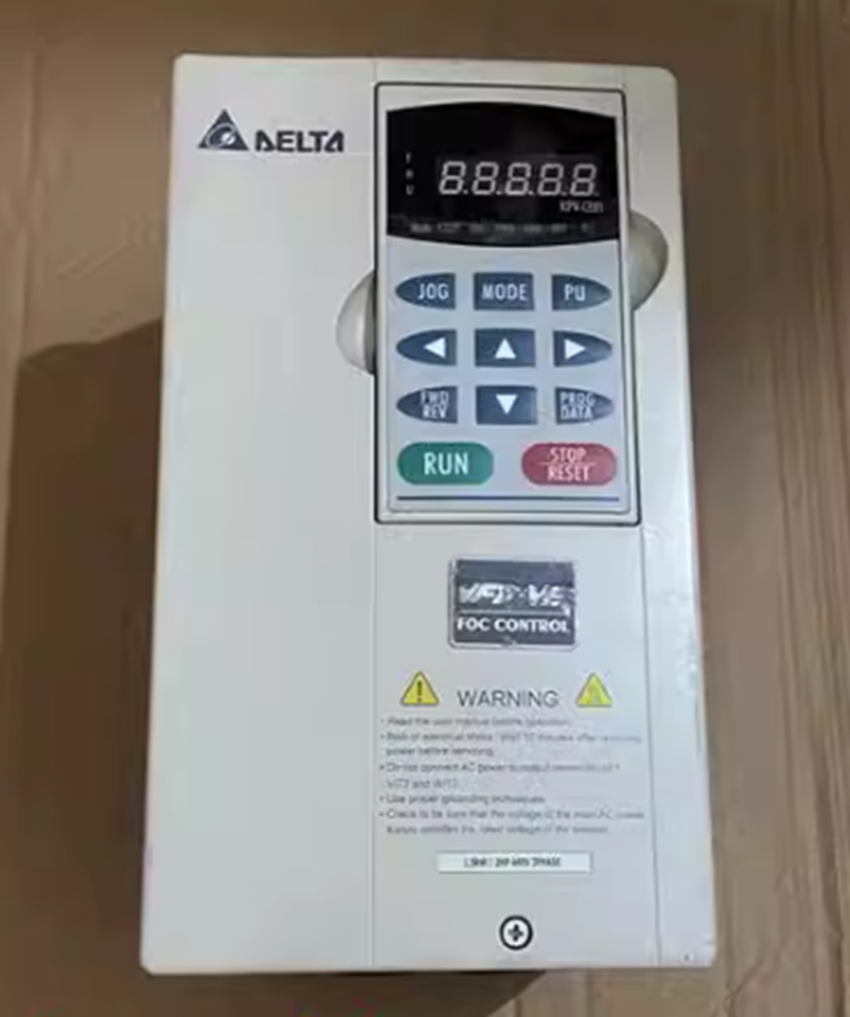 new DELTA VFD015V43A-2 Drive AC 2Hp Three Phase 460V Input PLC - DELTA