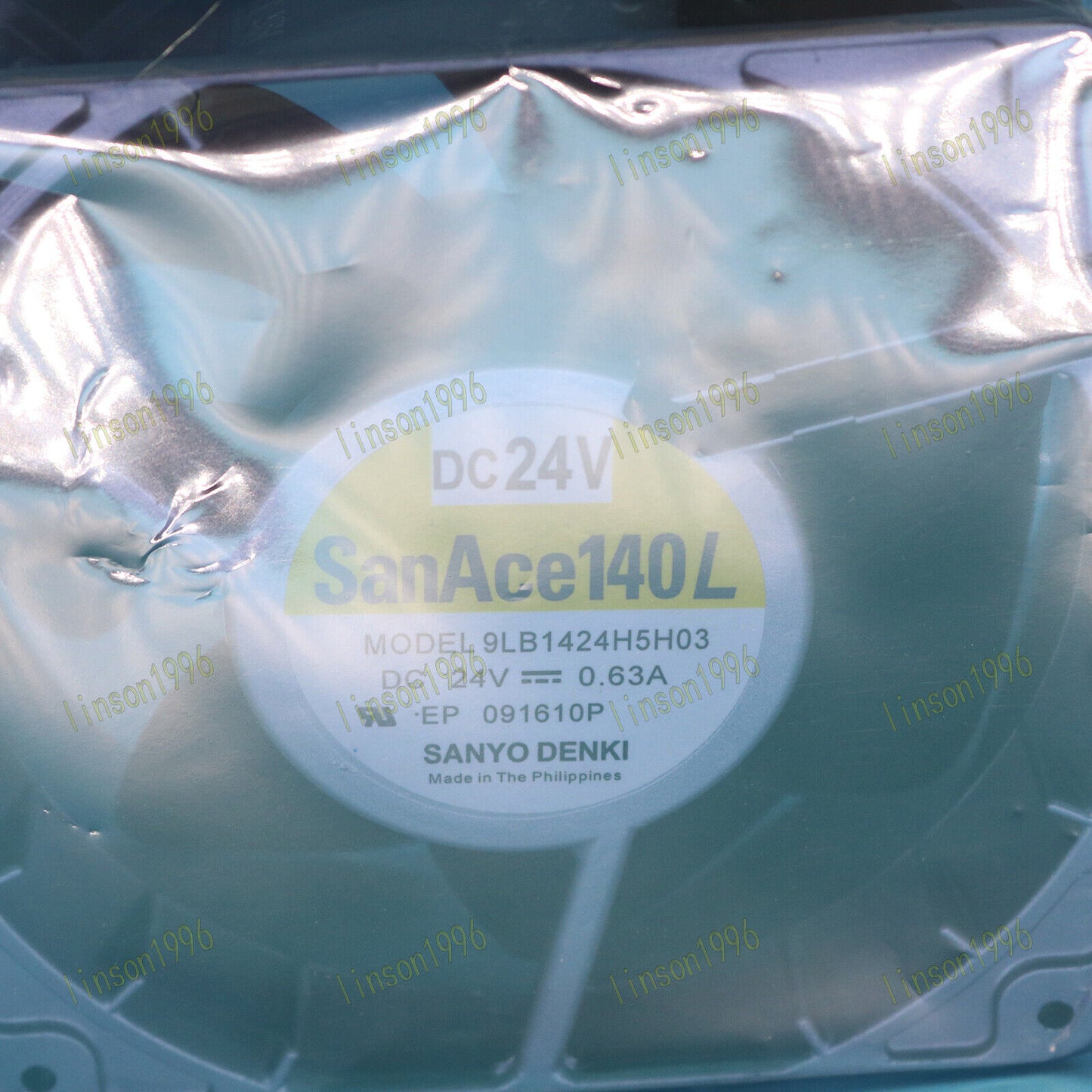 Sanyo Aerofoil Fan 9LB1424H5H03 DC24V 0.63A 140x140x50mm fast delivery - SANYO