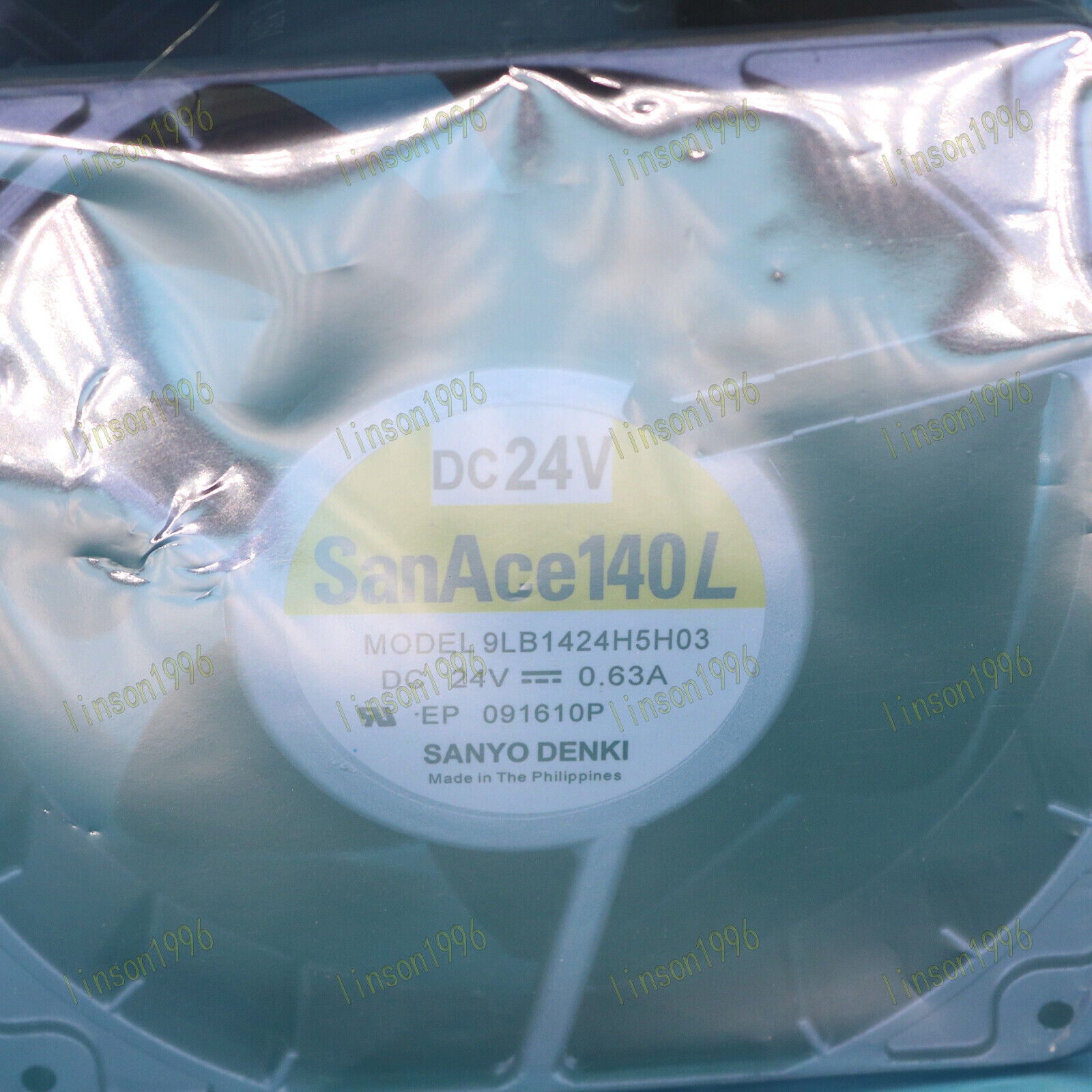 Sanyo Aerofoil Fan 9LB1424H5H03 DC24V 0.63A 140x140x50mm fast delivery - SANYO