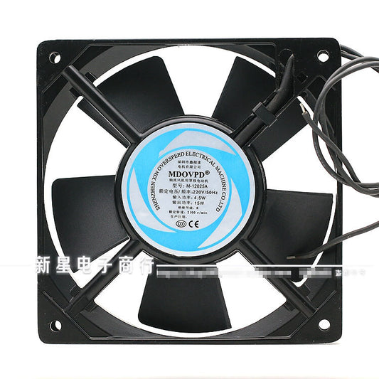1pcs  Mdovpd M-12025A 12025 220V 15W axial flow cabinet fan
