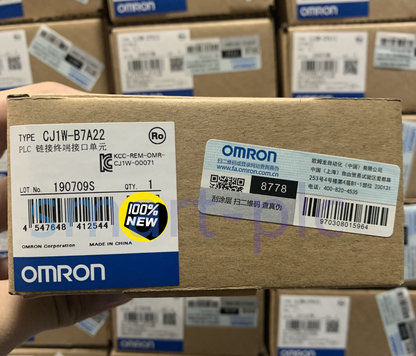 Omron CJ1W-B7A22 PLC Module 1PCS - OMRON