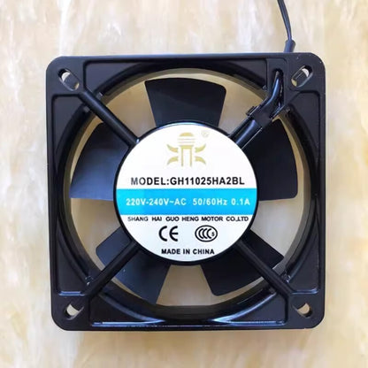 1PCS GH11025HA2BL AC220V-240V 0.10A 110*110*25MM Axial Cooling Fan