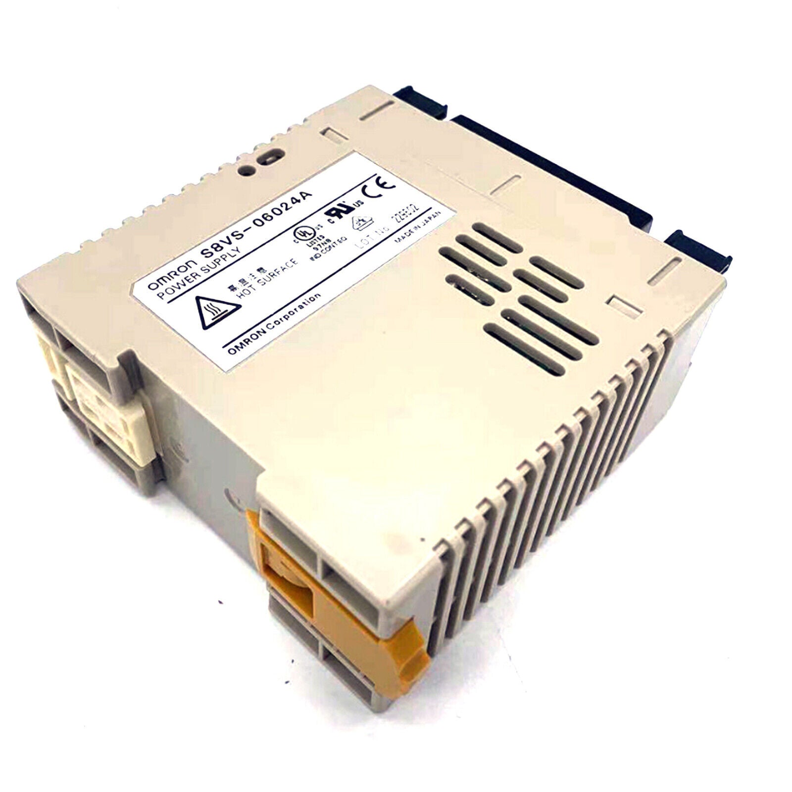 OMRON S8VS-06024A Switching Power Supply | High-Efficiency Switcher | 24V 1.2A | 90% Efficiency | 120-208V Input | 15W Output | 150g | 150mm x 120mm - OMRON