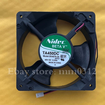 Nidec TA450DC B34578-35 48V 0.25A 120X120X38MM 12cm 4-Wire Inverter Cooling Fan