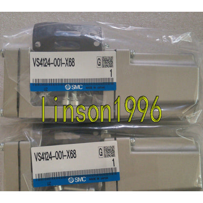 SMC VS4124-001-X68 Solenoid Valve, 1PC, High-Performance, One-Year Warranty - SMC
