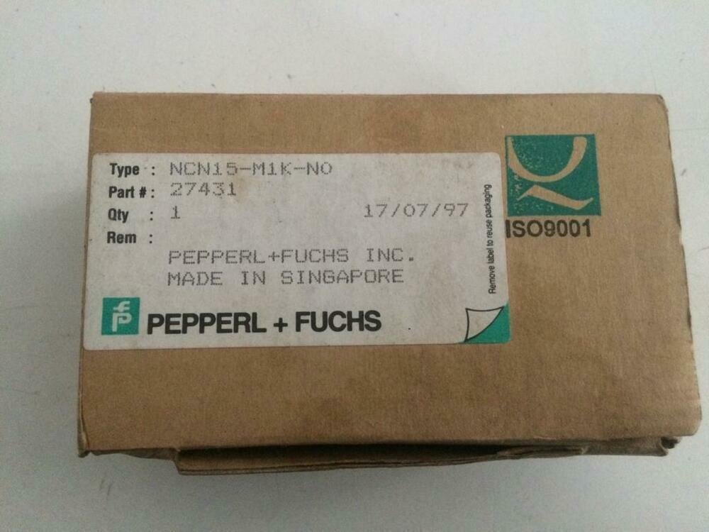 NCN15-M1K-N0 INDUCTIVE SENSOR - PEPPERL + FUCHS