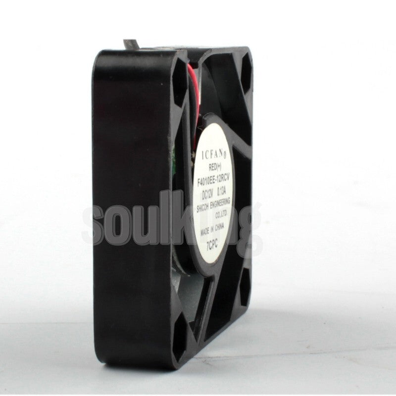 ICFAN F4010EE-12RCV 12V 0.13A 4cm 4010 Miniature Cooling Fan