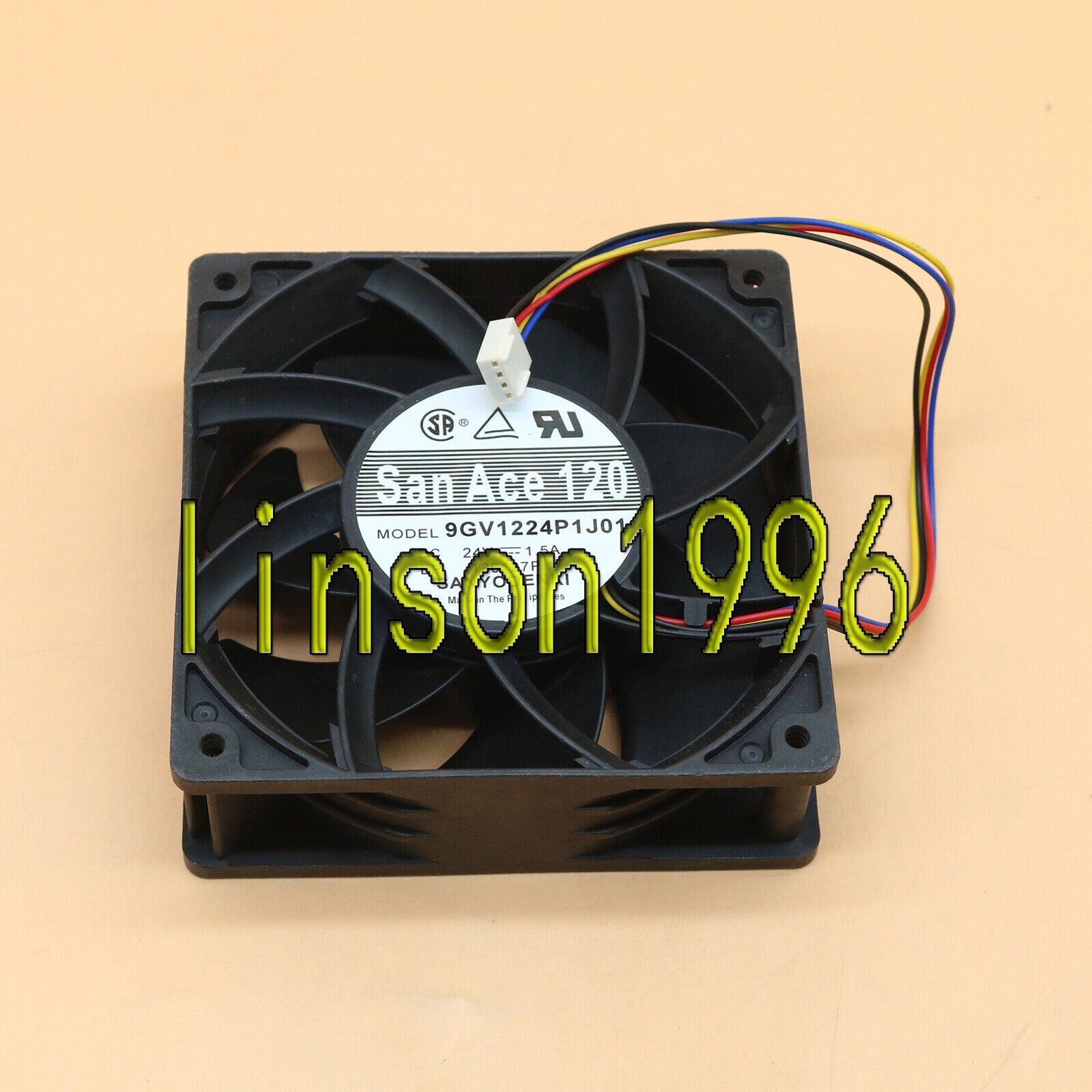 new One  For SANYO 9GV1224P1J01 San Ace120 24V 1.5A cooling fan spot stocks SANYO