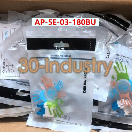 50 Qty New Super Class 5 Network Module AP-5E-03-180BU Blue - BLUE