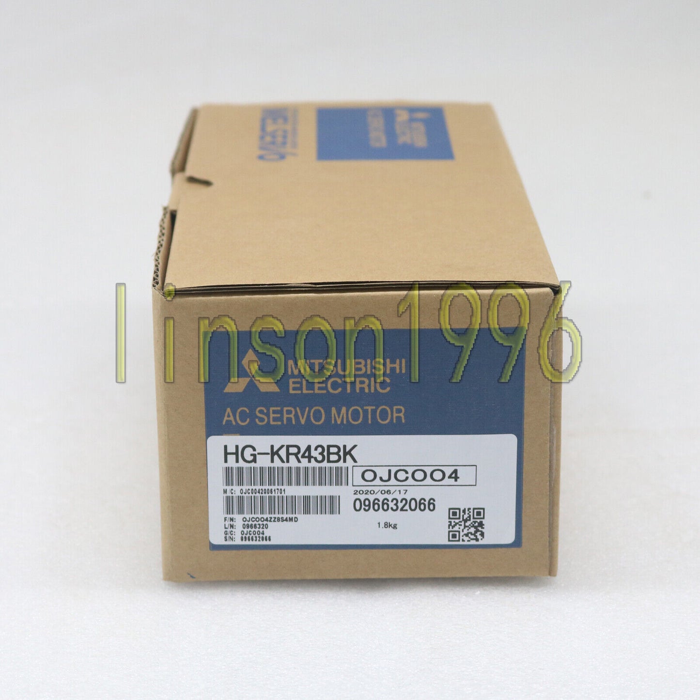 Mitsubishi HGKR43BK AC Servo Motor HG-KR43BK - MITSUBISHI