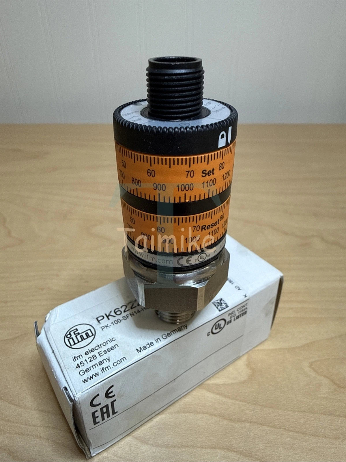 ! IFM PK6222 Pressure Sensor Switch PK-100-SFN14-HCPKG/US/
