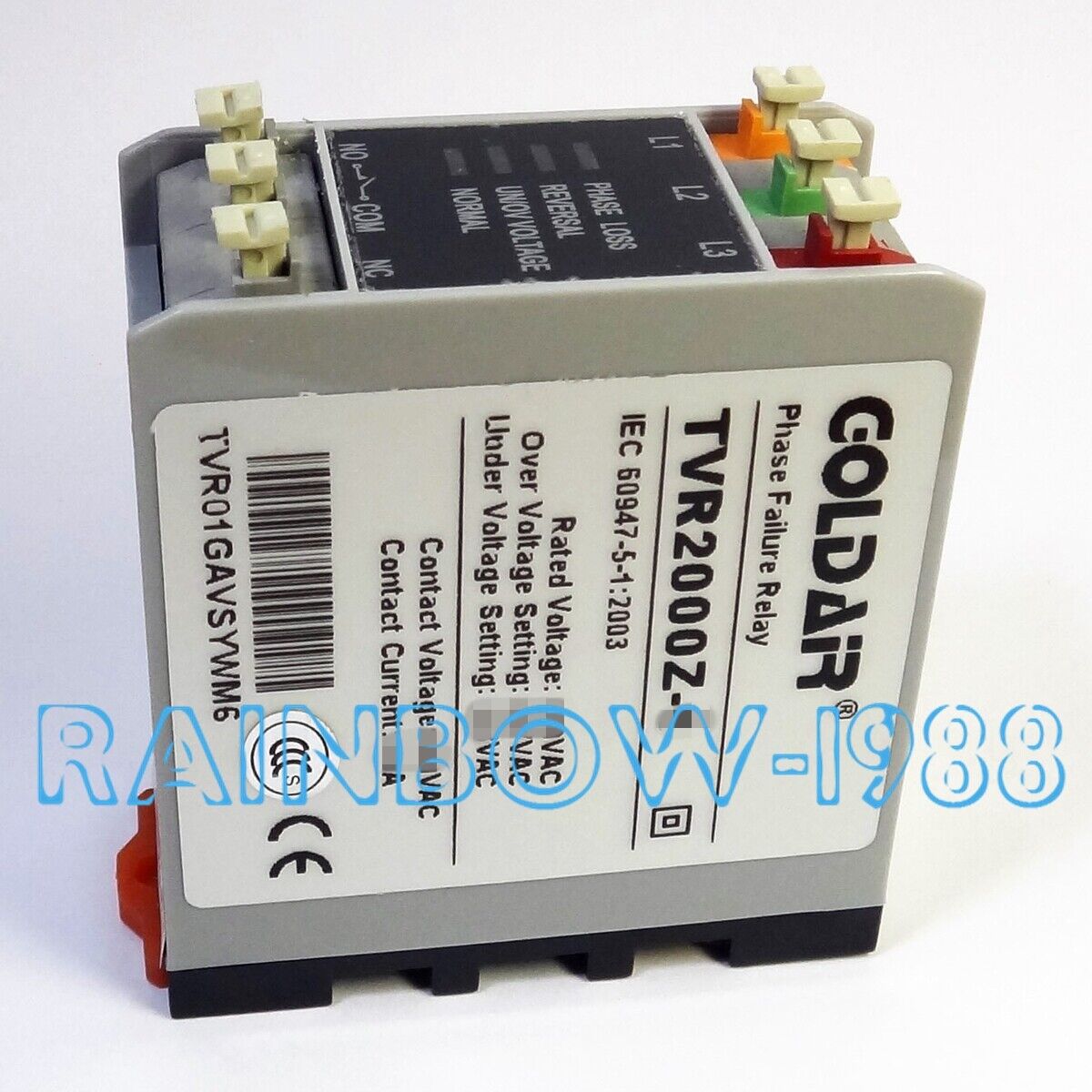 new Anti harmonic 3-phase power supply protector phase sequence relay TVR2000Z-9 - THYRISTOR