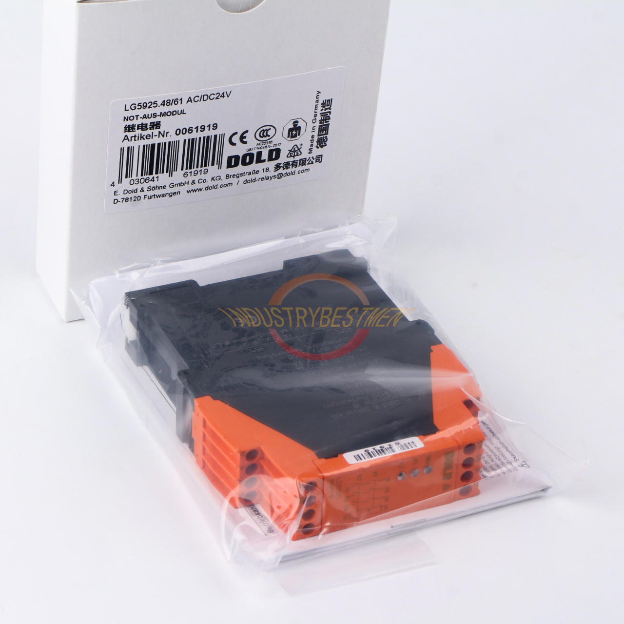 new 1PCS DOLD SAFETY RELAY LG5925.48/61 0061919 - DOLD