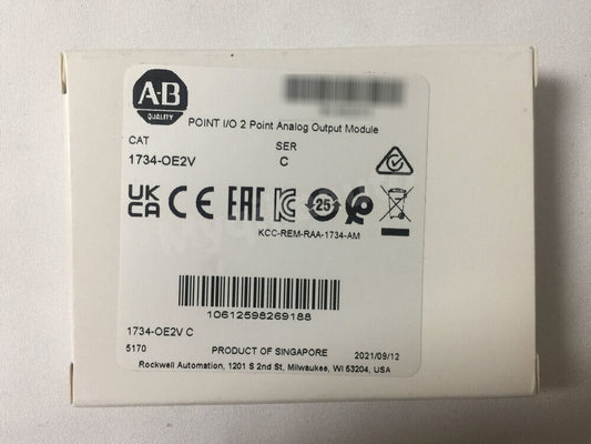 AB 1734-OE2V POINT I/O 2 Point Analog Output Module 1734OE2V