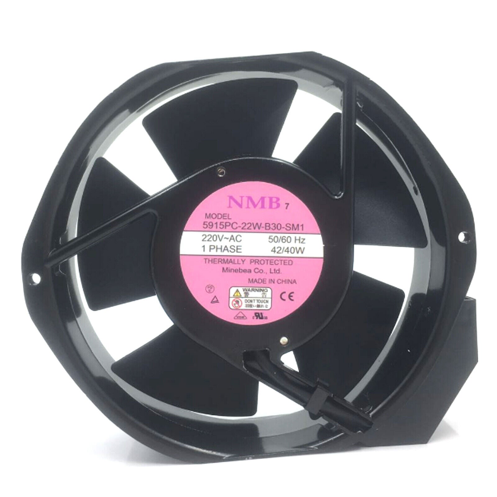 NMB 5915PC-22W-B30-SM1 AC Fan, 220V, 40-42W, 50/60Hz - NMB