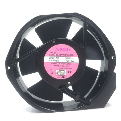 NMB 5915PC-22W-B30-SM1 AC Fan, 220V, 40-42W, 50/60Hz - NMB