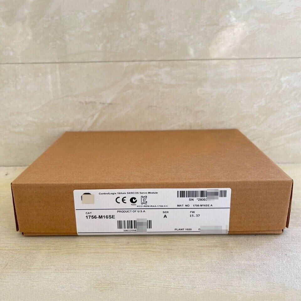 ControlLogix AB 1756-M16SE SERCOS 16 Axis servo motor REAL Fast NEW - CONTROLLOGIX