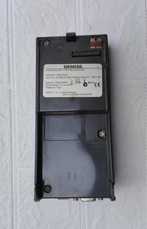 used ONE  Siemens 6SE6400-1PB00-0AA0 Inverter communication module Fully tested