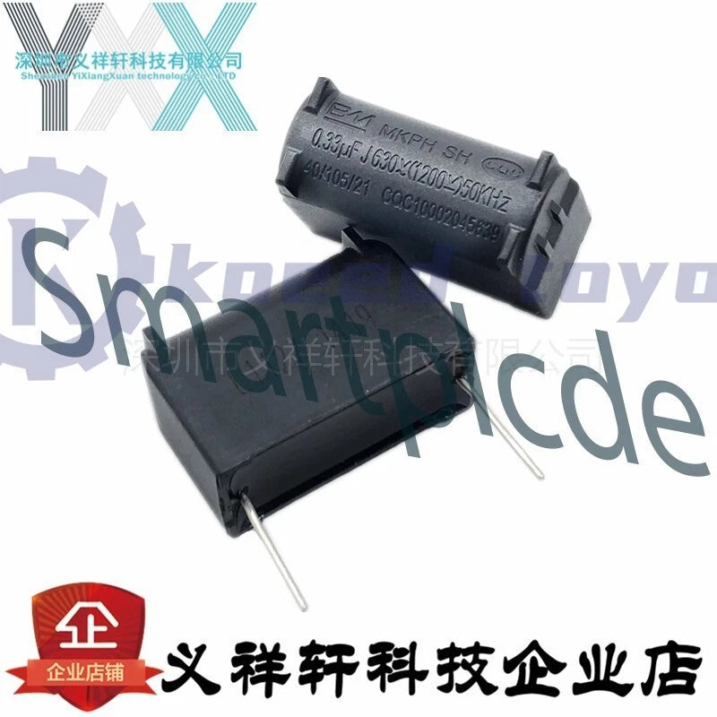 10PCS BM Capacitor MKPH 0.33uF 630VAC 1200VDC for Induction cooker P=30.5