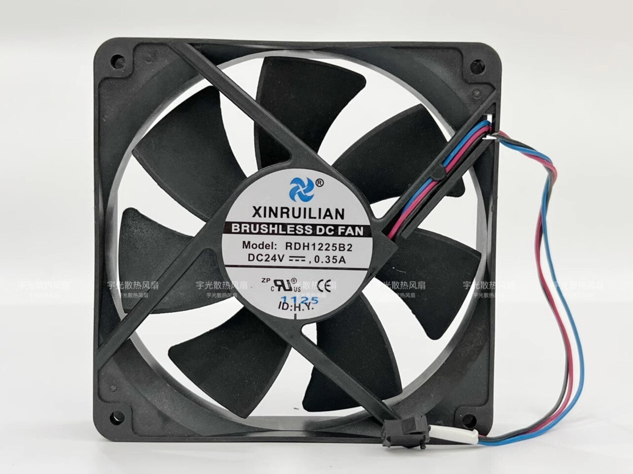 1PCS RDH1225B2 12025 24V 0.35A 12CM 3-Pin Inverter Cooling Fan