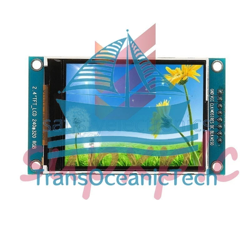 240X320 2.4 inch TFT LCD Color Screen SPI Serial Port module ILI9341 Driver