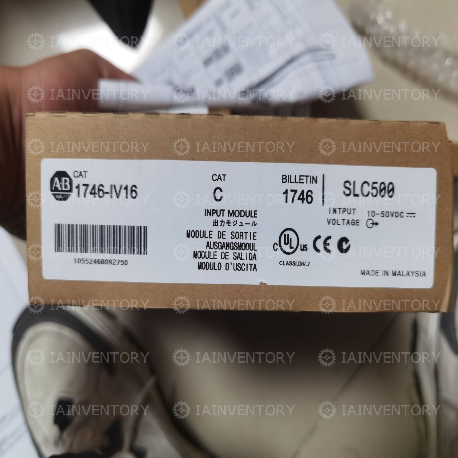Original Allen Bradley AB 1746-IV16 SLC 500 DC 16 Point Input Module - ALLEN BRADLEY