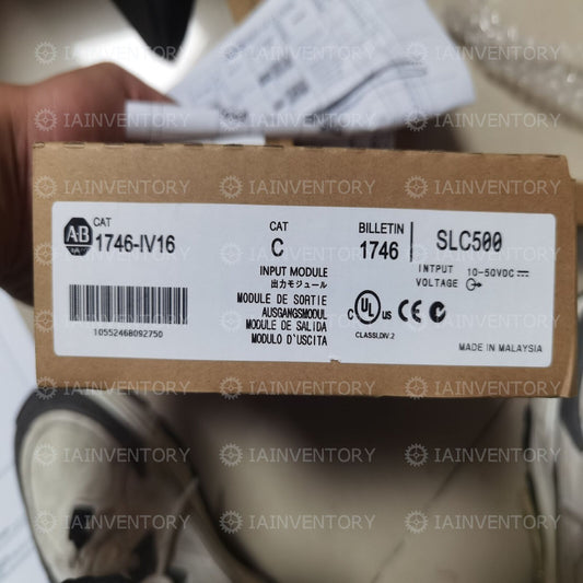 Original Allen Bradley AB 1746-IV16 SLC 500 DC 16 Point Input Module - ALLEN BRADLEY