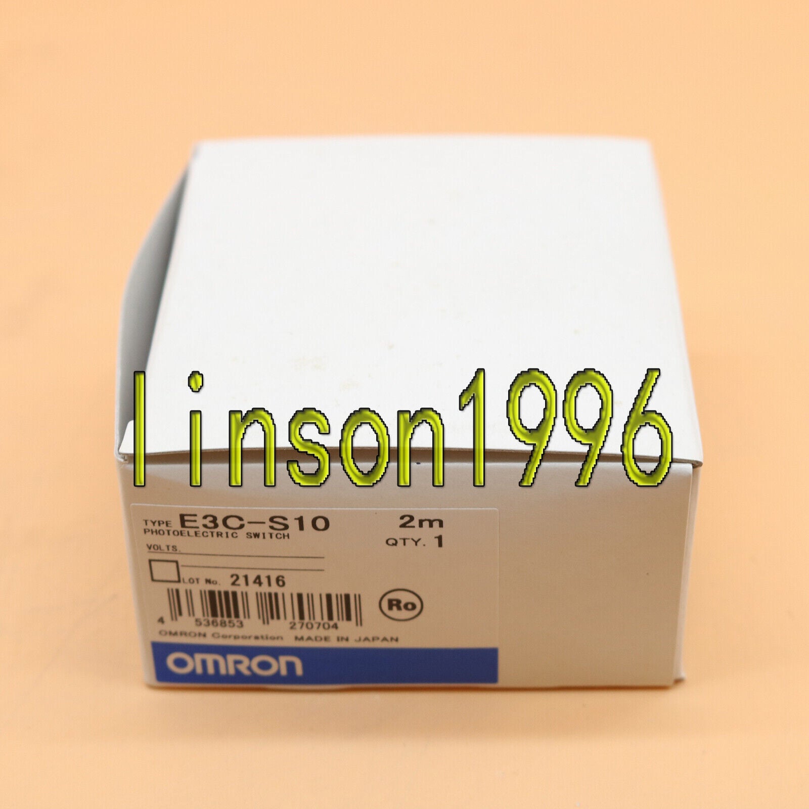 Omron Photoelectric Switch E3C-S10-E3CS10 - OMRON