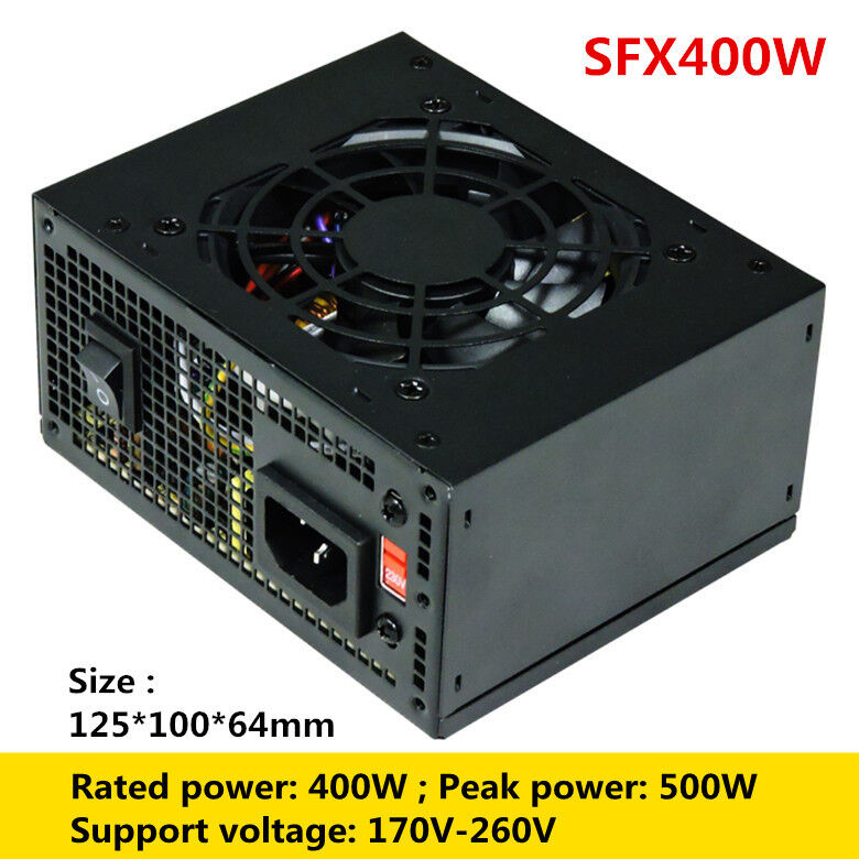 new Computer power supply SFX400W computer HTPC host Micro mini one machine - SCHNEIDER ELECTRIC