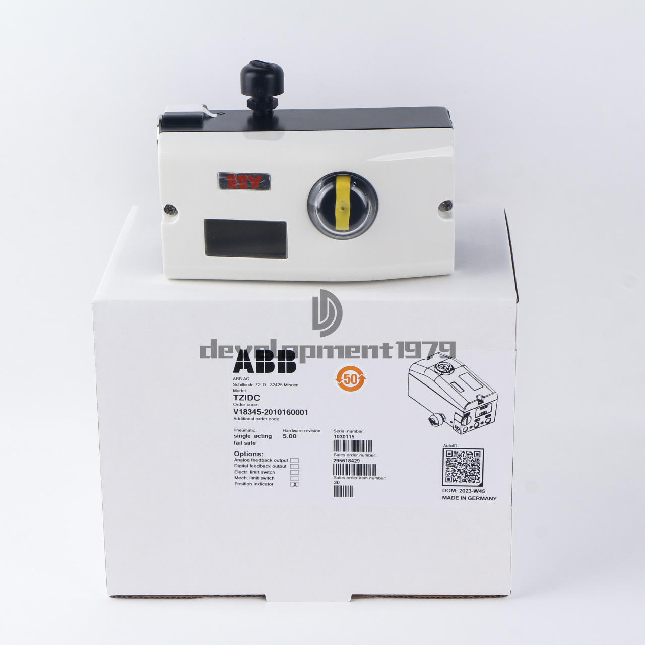 new ONE ABB Valve Positioner V18345-2010160001 - ABB