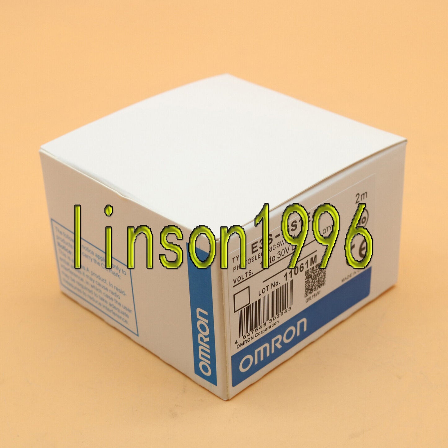 Omron E3S-GS1E4 12-24VDC Photoelectric sensor - OMRON