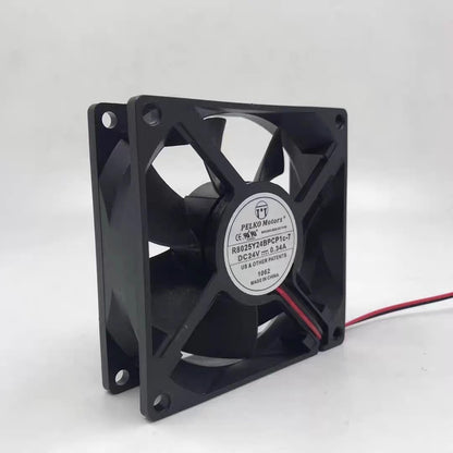 PELKO R8025Y24BPCP1-7 8025 DC24V 0.34A 2-wire Inverter Cooling Fan